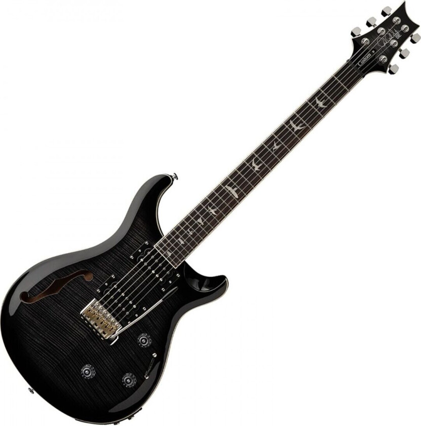 Paul Reed Smith PRS SE Custom 24 Semi-Hollow Piezo Charcoal Burst
