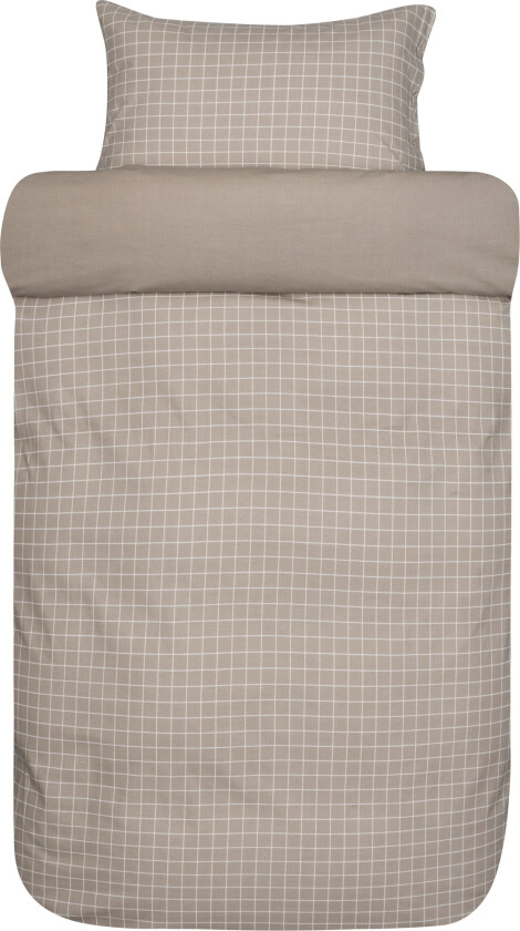 Høie sengetøy - 140x200 cm - Wilde orange - 100% ekstra fin bomull sengesett