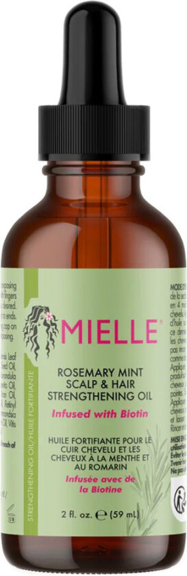 Bilde av Rosemary Mint Scalp & Hair Strengthening Oil 59 ml