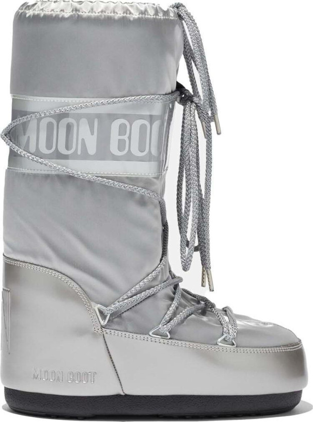 Moon Boot Kids' Icon Glance Icon Glance Silver 31/34