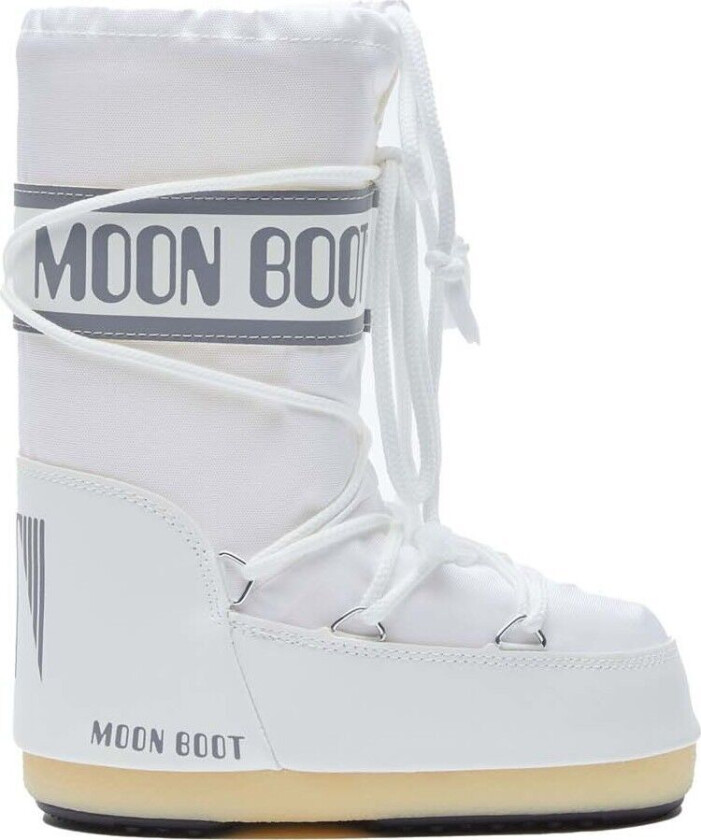 Moon Boot Kids' Icon Nylon White 23/26