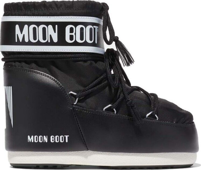 Moon Boot Unisex Icon Low Nylon Black 33/35
