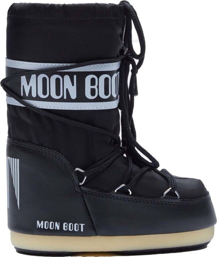 Moon Boot Kids' Icon Nylon Black 23/26