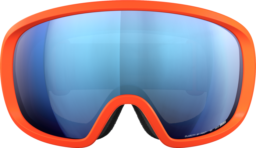 POC Fovea Zink Orange/partly Sunny Blue One Size
