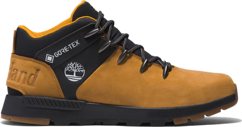 Mid Lace Up Waterproof Sneaker Wheat 7