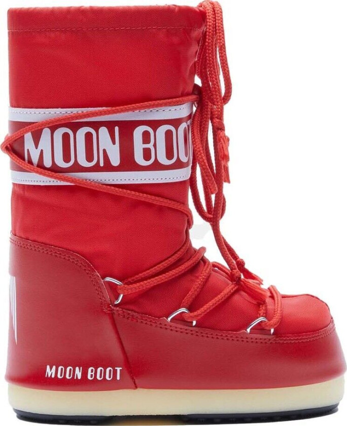 Moon Boot Kids' Icon Nylon Red 31/34