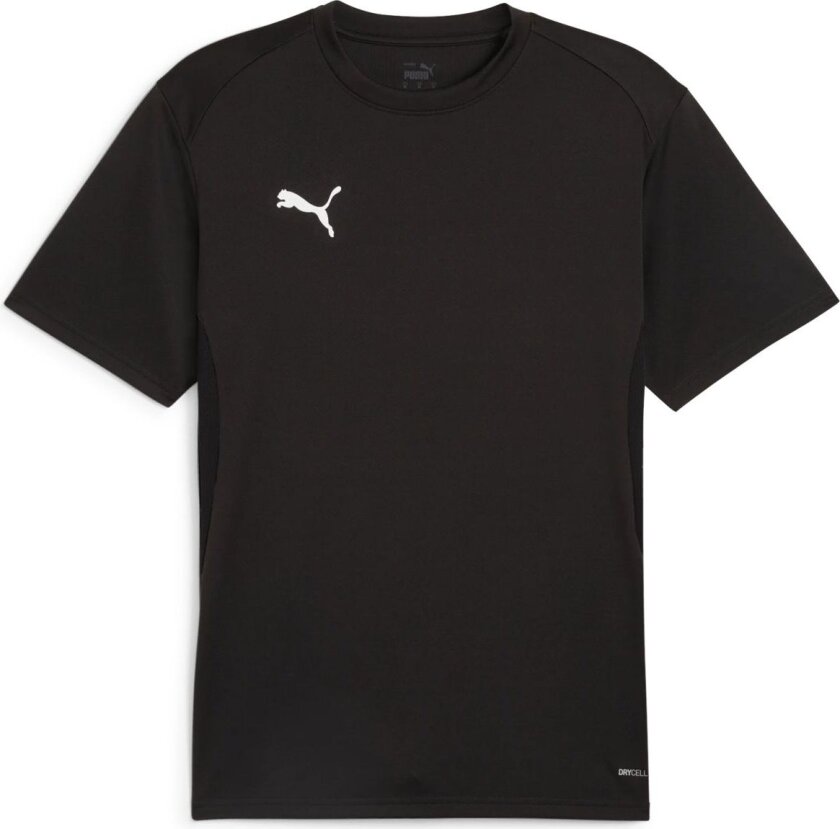 teamGOAL Jersey, fotballtrøye, herre BLACK-WHITE