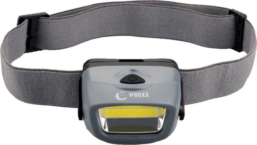 Phoxx Led Headlamp 350 Lumen, LED-hodelykt Grey