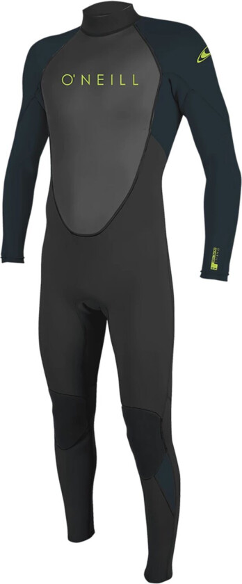 Youth Reactor 3/2mm Back Zip Full, våtdrakt junior BLK/SLATE