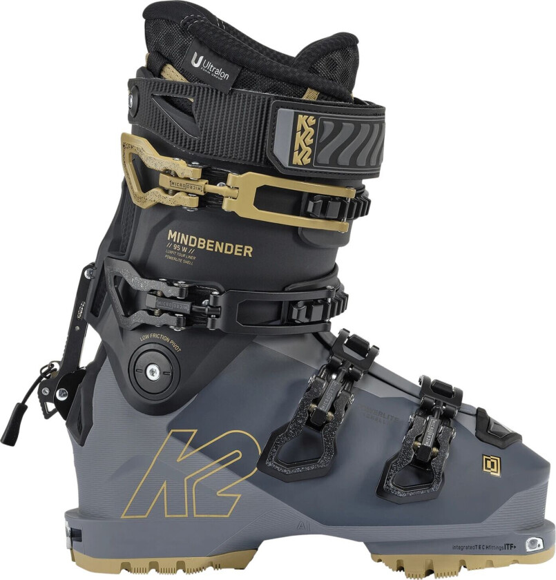 Mindbender W 95 24/25, topptur-/frikjøringsstøvel, dame MULTICOLOR