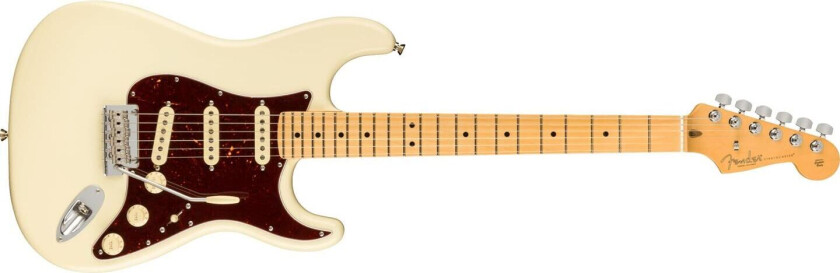 Am Pro Ii Stratocaster Olympic White, Maple Fingerboard