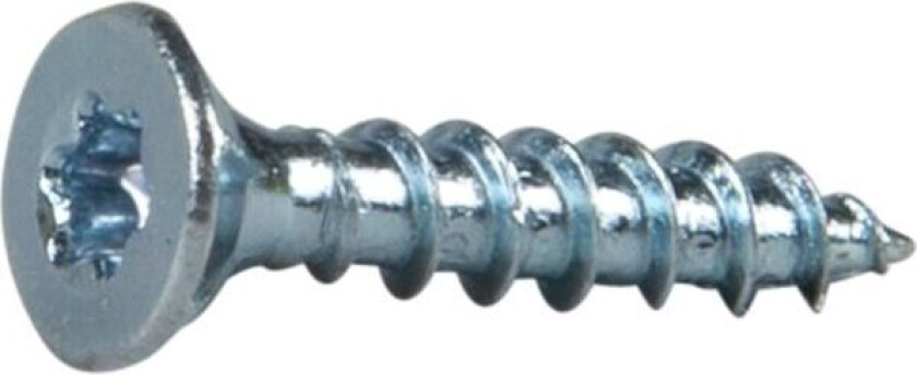 Treskrue Essdrive senkhode blankforsinket 3x16 mm 20 stk