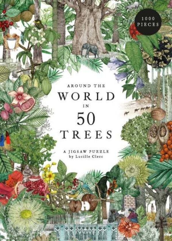 Around the World in 50 Trees av Jonathan Drori