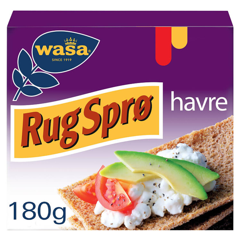 Rugsprø Havre 180g
