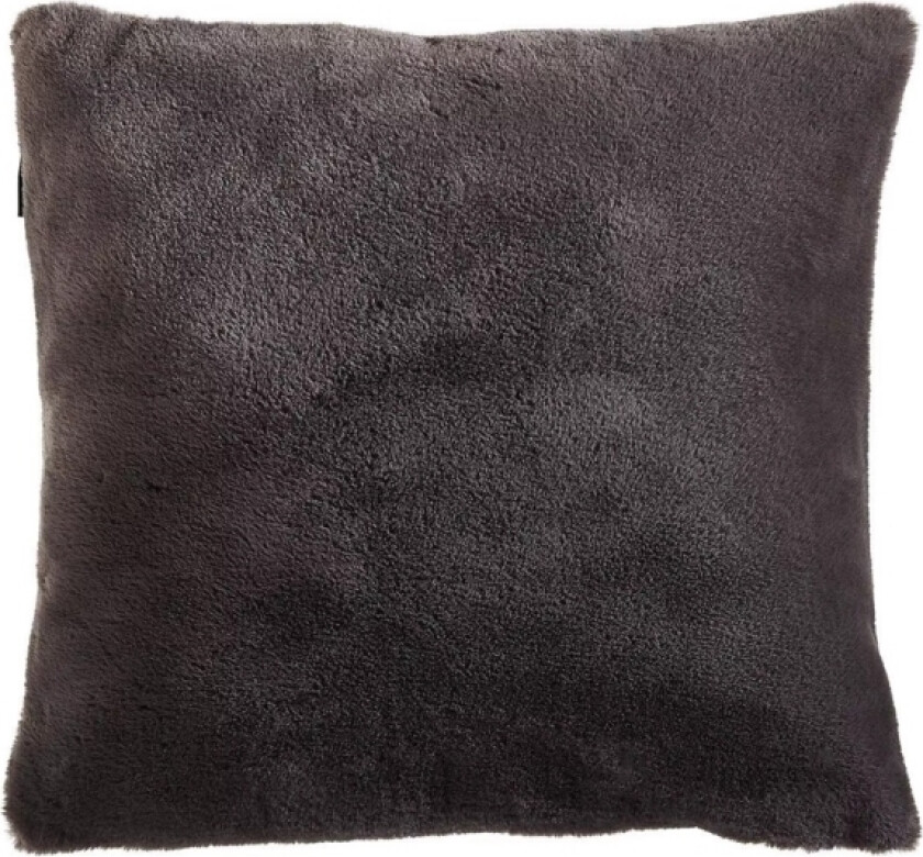 Fur Pillow 45X45 Zipper 320G D.Grey
