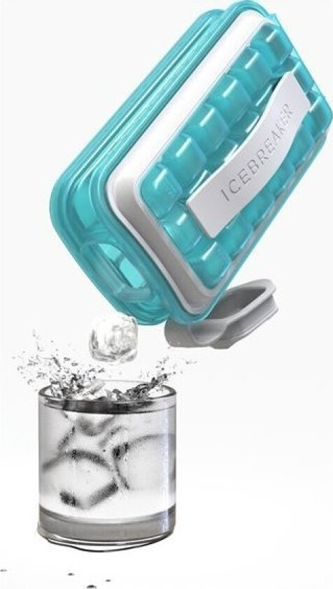Nordic Icebreaker Nordic 4-In-1 Ice Cube Tray Pop 1.5, Blue