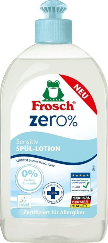 Oppvaskmiddel Zero 500Ml