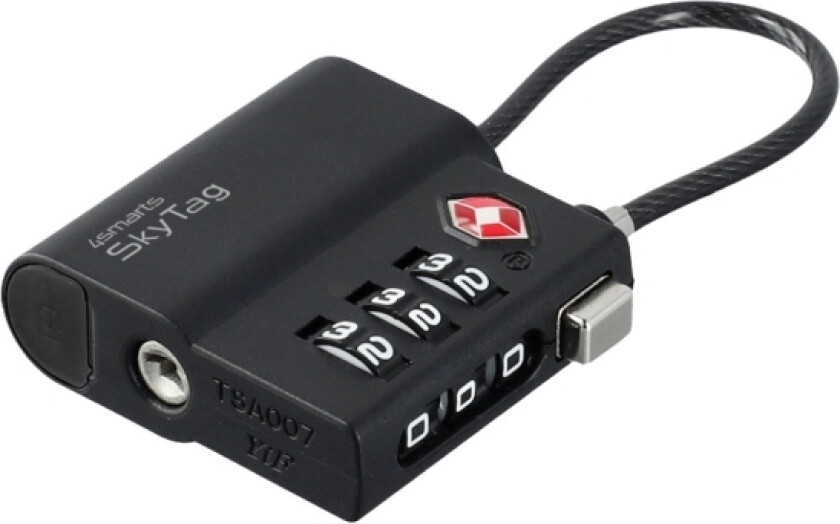 4Smarts Standort-Finder Skytag Tsa Lock Schwarz