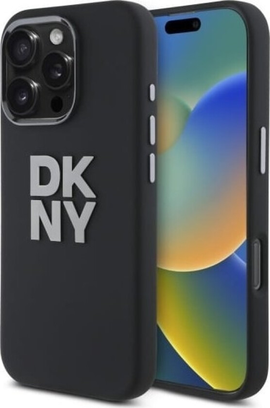 Dkny Dkny Dkhcp16xsmcbsk Iphone 16 Pro Max 6.9" Czarny/Black Hardcase Liquid Silicone Metal Logo