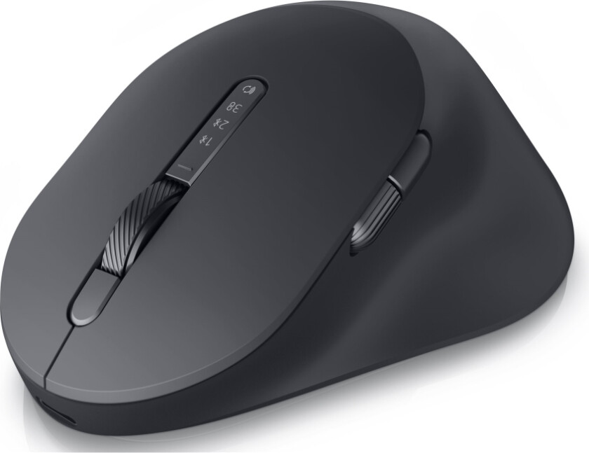 Premier Ms900 - Mus - 7 Knapper - Trådløs - 2.4 Ghz, Bluetooth 5.1 - Usb Trådløs Mottaker - Grafitt - Med 3 Års Advanced Exchange Service