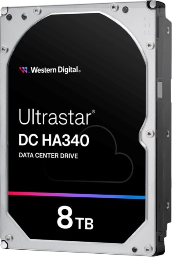 Wd Ultrastar Dc Ha340 Wus721208ble6l4 - Harddisk - Data Center - 8 Tb - Intern - 3.5" - Sata 6Gb/S - 7200 Rpm - Buffer: 256 Mb