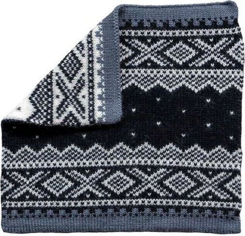 Sitteunderlag Mariusmønster Sort/grått/hvit