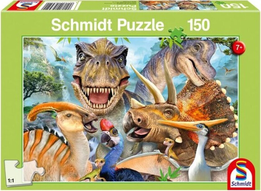 Puzzle Dinotopia (150 pieces) Gulv
