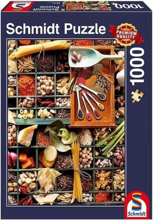 Puzzle - Kitchen Potpourri (1000 pieces) Gulv
