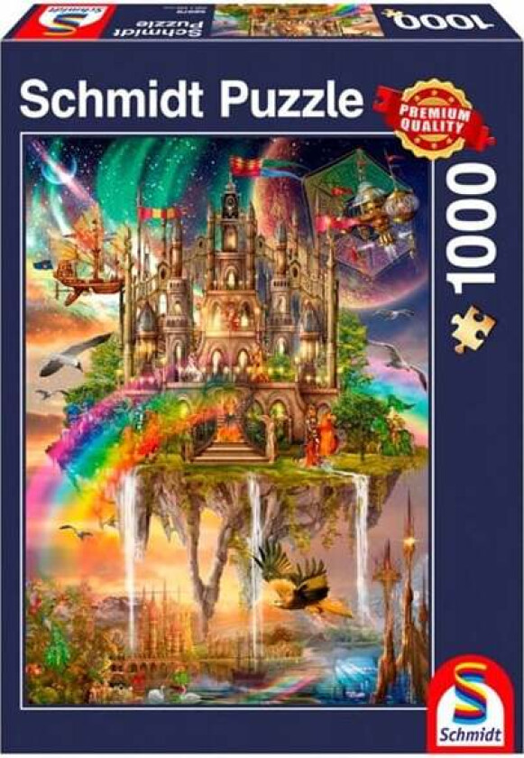 Puzzle - City in the sky (1000 pieces) Gulv