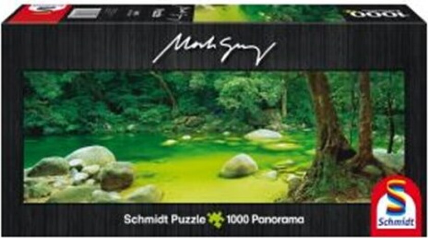 Puzzle - Mark Gray: Mossman Gorge Queensland Australia (1000 pieces) Gulv