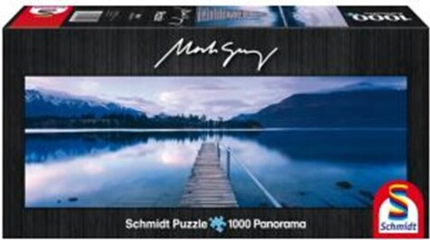 Puzzle - Mark Gray: Lake Wakatipu New Zealand (1000 pieces) Gulv