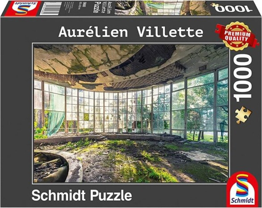 Puzzle - Aurélien Vilette: Old café in Abkhazia (1000 pieces) Gulv