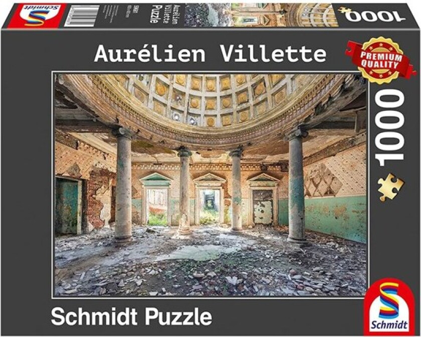 Puzzle - Aurélien Vilette: Topophilia series - Sanatorium (1000 pieces) Gulv