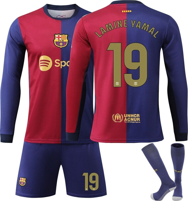 Fotballdrakt Kampdrakt Barn Voksen Barcelona