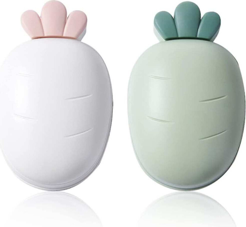 Søt såpeskål i gulrotform