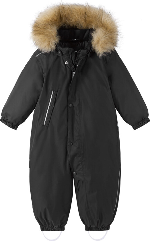 Kids' Gotland tec Winter Overall Black 74 cm