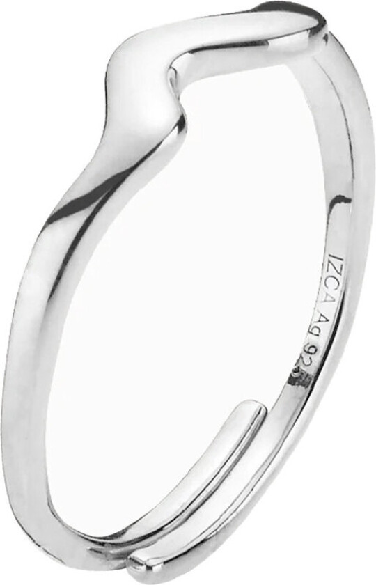 Silke X Ring Silver Onesize