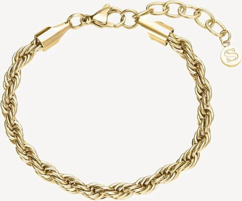 Sistie2ND Rope Bracelet Gold Plated 17cm