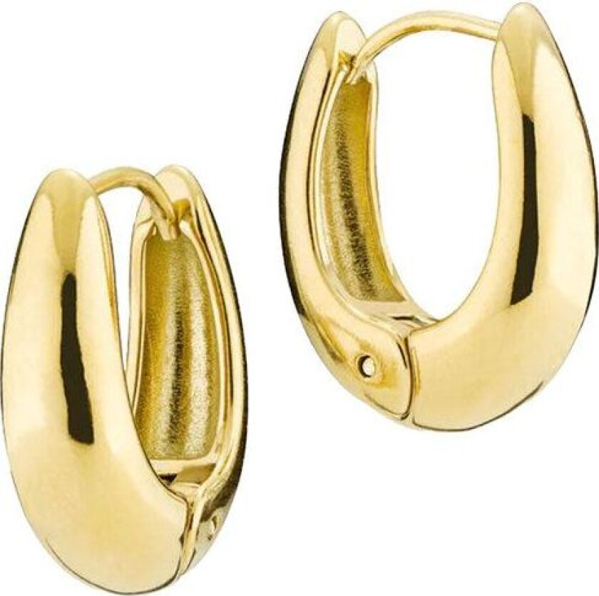 Sistie2ND Maya Earrings Gold Plated 20mm