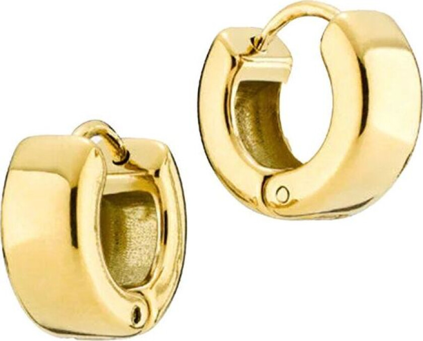 Sistie2ND Maya Earrings Small Gold Plated 13mm