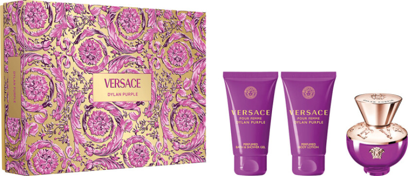 Gift Set Dylan Purple EdP + Bath & Shower Gel + Body Lotion (150 ml)