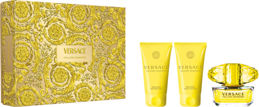 Gift Set Yellow Diamond EdT + Body Lotion + Shower Gel (150 ml)