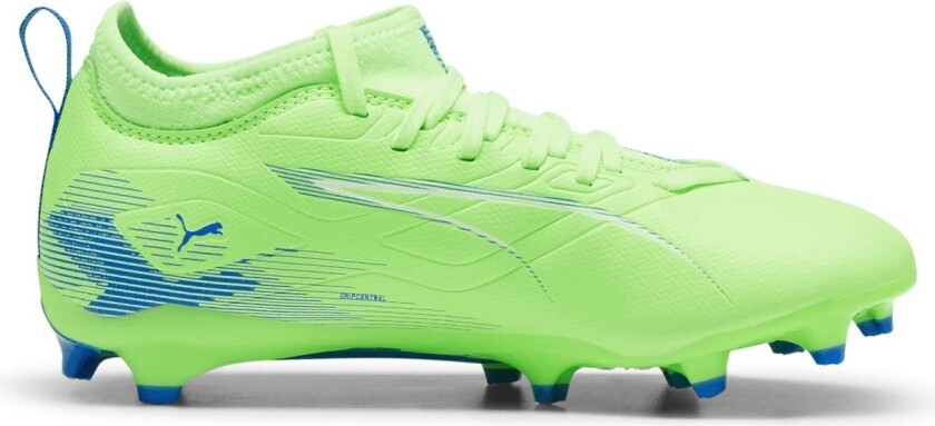 ULTRA 5 Match FG/AG Q4 24, fotballsko gress og kunstgress, junior Green-White-Blue