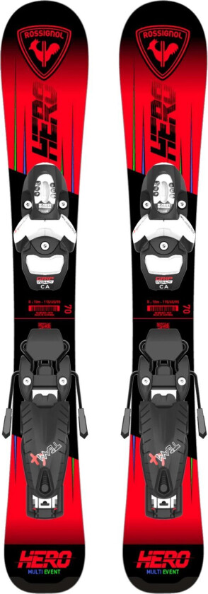 Alpine Skis JR HERO PRO 70-90 24/25, carvingski, junior MULTICOLOR