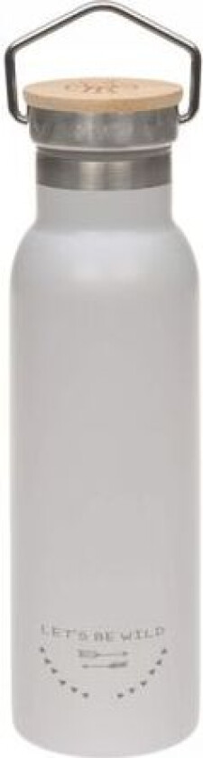 - Drikkeflaske Stål Adventure Grey 460 ml