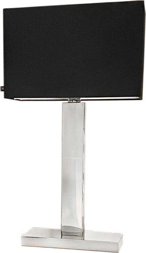 - Prime Bordlampe H69 Krom/Svart