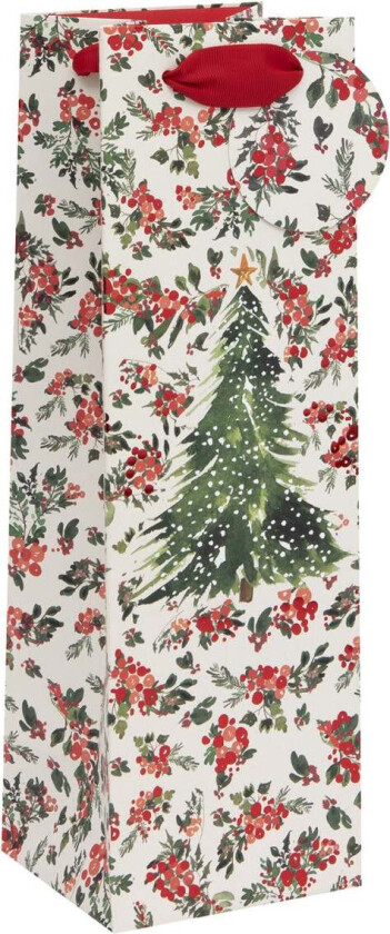 Gavepose Flaske Christmas Woodland