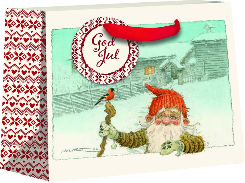 Gavepose Midthun L hvit