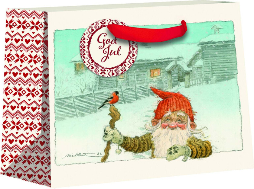 Gavepose Midthun M hvit