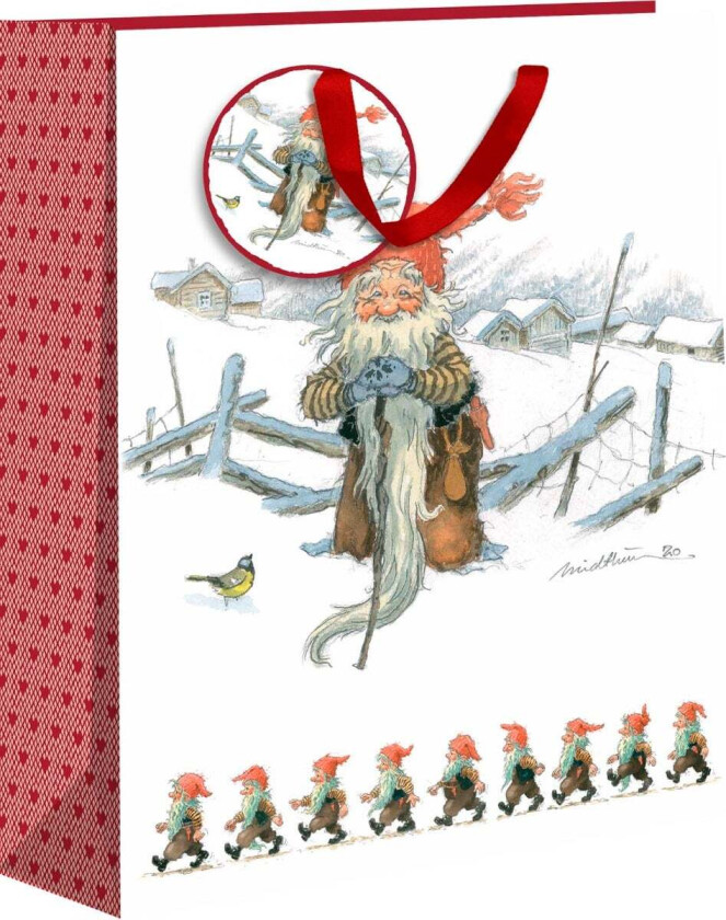 Gavepose Midthun L Rød